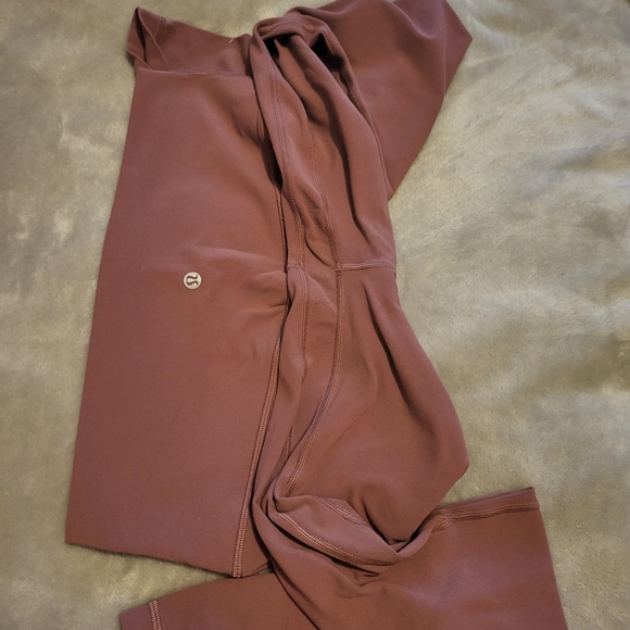 Lululemon Align High Rise Pant 28"  Purple 12 - Picture 3 of 4